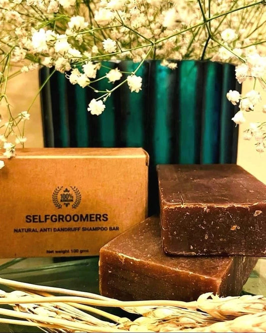 SELFGROOMERS NATURAL ANTI DANDRUFF SHAMPOO BAR