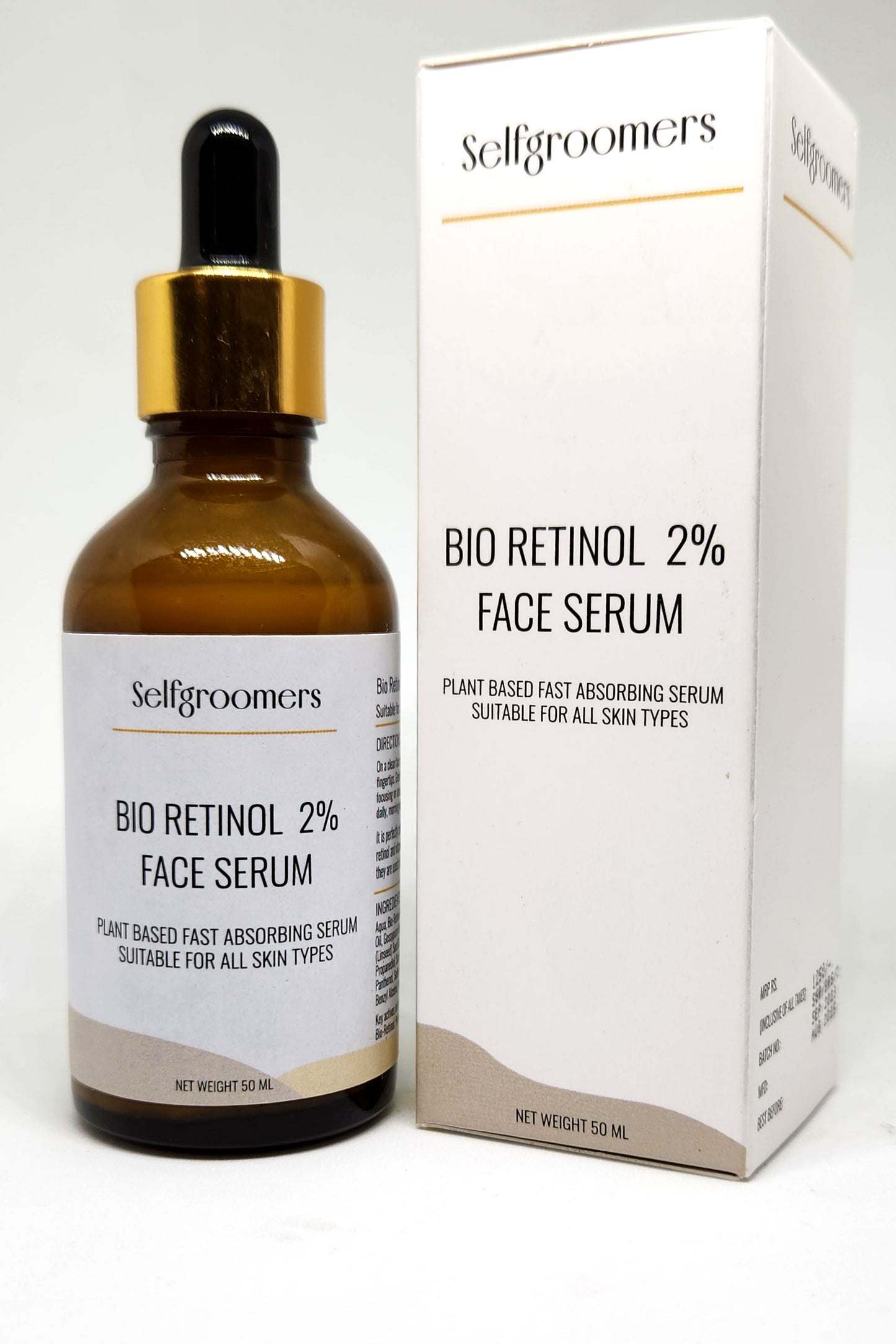 PLANT BASED BIO RETINOL SERUM 2%.