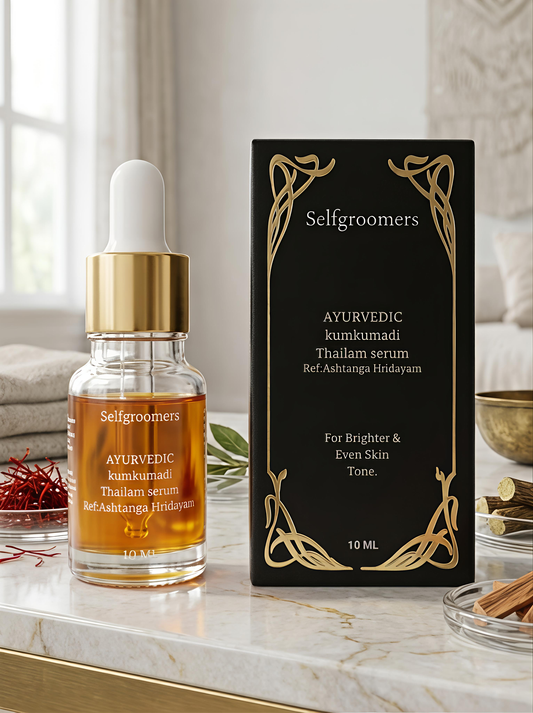 AYURVEDIC KUMKUMADI THAILAM SERUM . WITH (60% PURE KUMKUMADI) 10 ML