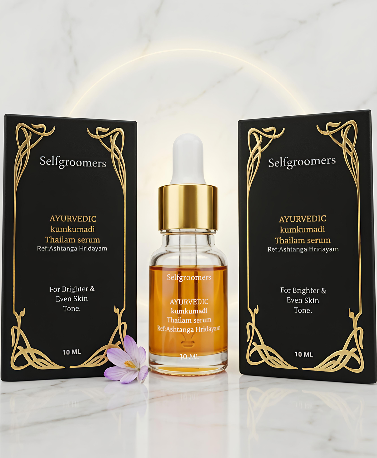 AYURVEDIC KUMKUMADI THAILAM SERUM . WITH (60% PURE KUMKUMADI) 10 ML