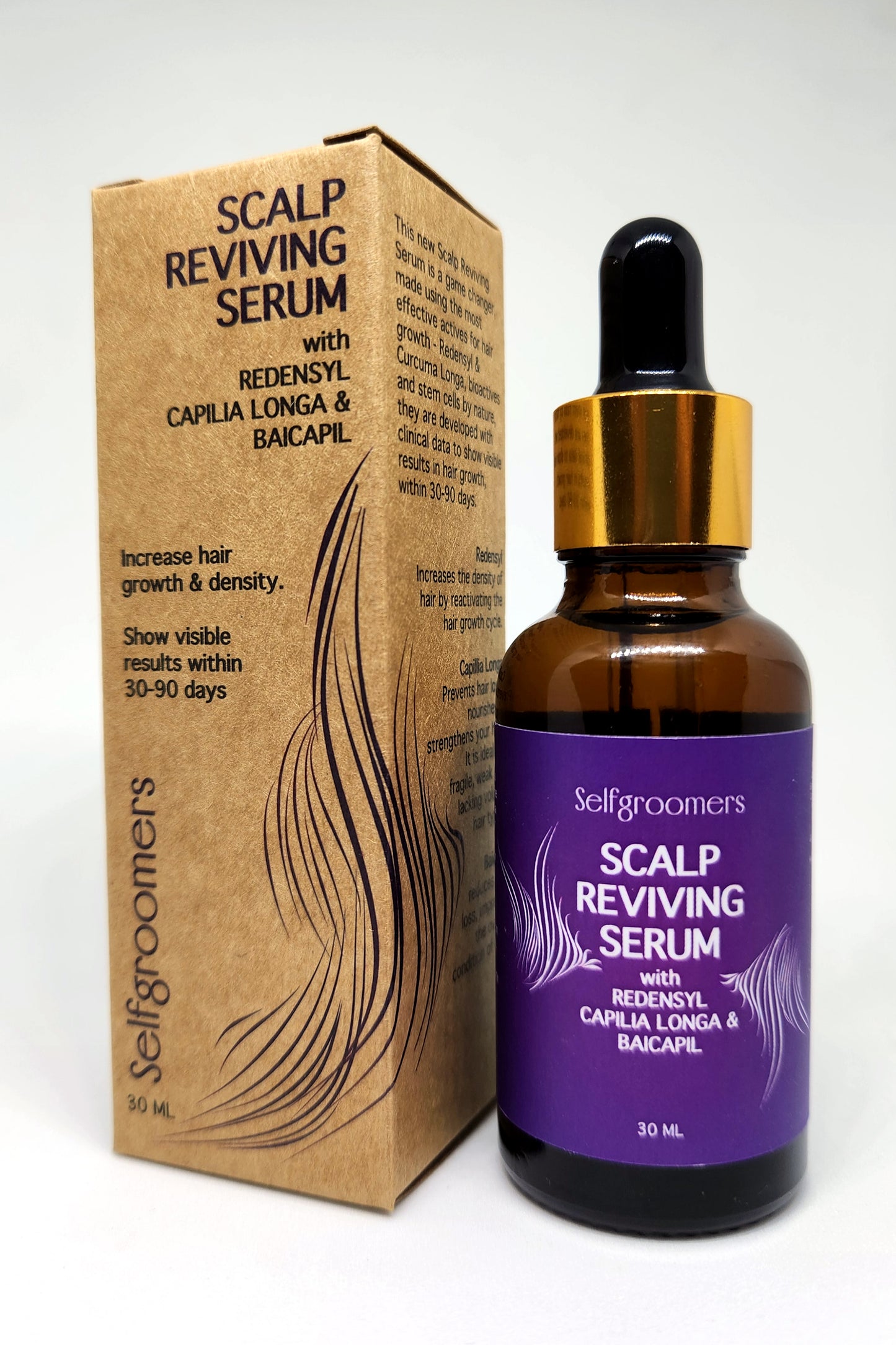 SCALP REVIVING SERUM WITH REDENSYL , CAPILLIA LONGA & BAICAPIL
