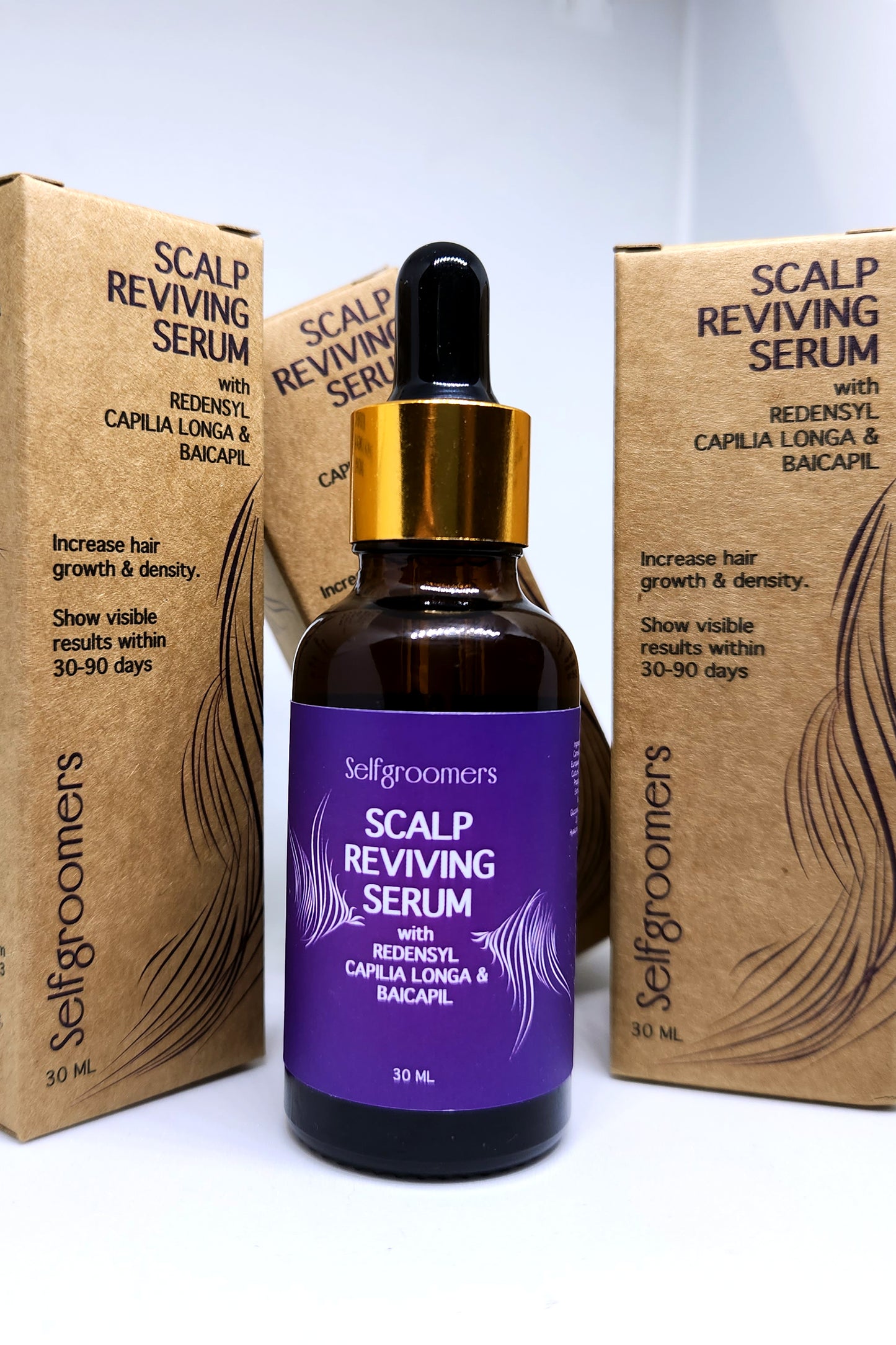 SCALP REVIVING SERUM WITH REDENSYL , CAPILLIA LONGA & BAICAPIL