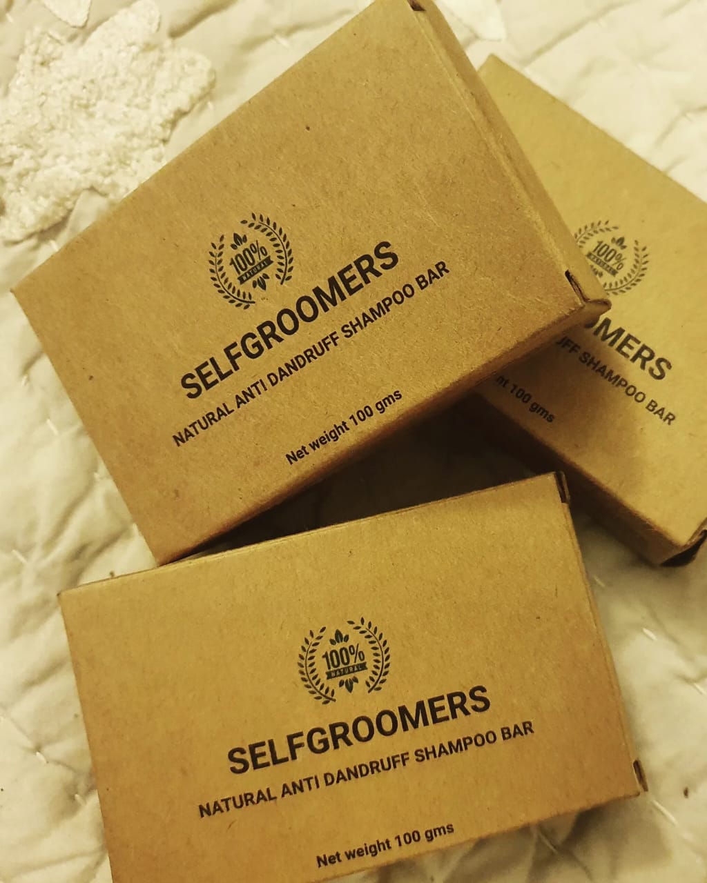 SELFGROOMERS NATURAL ANTI DANDRUFF SHAMPOO BAR