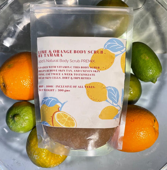 Orange & Lime Body Scrub By Tamara