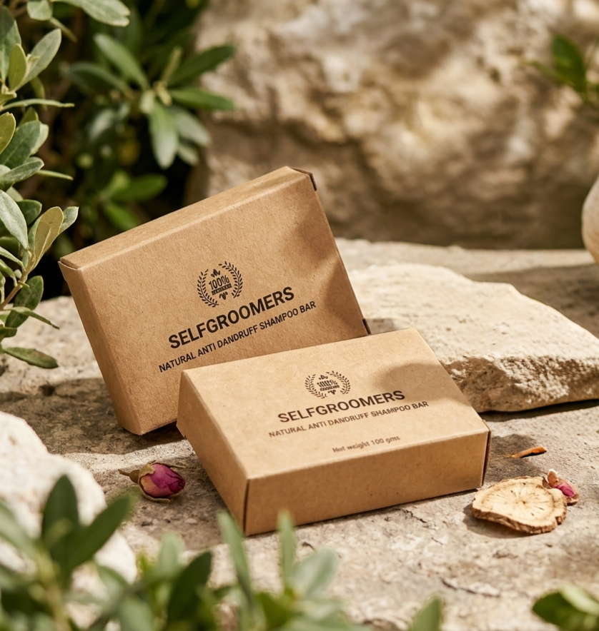 SELFGROOMERS NATURAL ANTI DANDRUFF SHAMPOO BAR