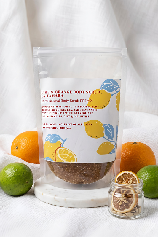 Orange & Lime Body Scrub By Tamara