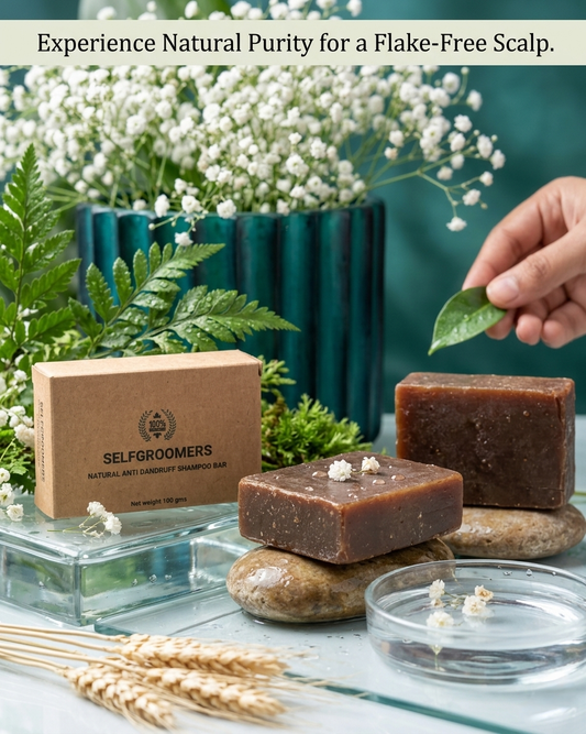 SELFGROOMERS NATURAL ANTI DANDRUFF SHAMPOO BAR