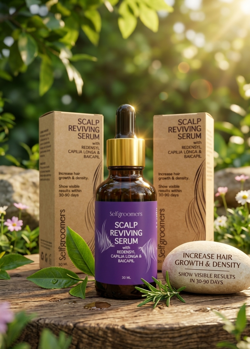 SCALP REVIVING SERUM WITH REDENSYL , CAPILLIA LONGA & BAICAPIL